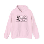 40+ and Absolutely Feral Hoodie | Women Over 40 Hoodie | Sassy Mom Life Hoodie
