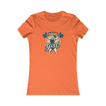 Im Just a Girl Slim Fit T Shirt | Retro Gym Girl Tee | Womens Fitness Shirt | Vintage Weightlifting Top