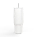 Tired AF But Still Showing Up Tumbler 40oz | Emotional Support Water Bottle | Engraved Tumbler | HMHC