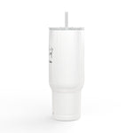 Hot & Hormonal Tumbler 40oz | Perimenopause | Insulated Cup With Straw | HMHC (Engraving)