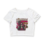 Hormonally Unhinged & Thriving Graphic Crop Tee