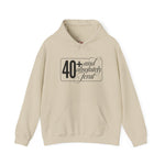 40+ and Absolutely Feral Hoodie | Women Over 40 Hoodie | Sassy Mom Life Hoodie