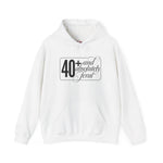 40+ and Absolutely Feral Hoodie | Women Over 40 Hoodie | Sassy Mom Life Hoodie