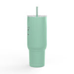 Hot & Hormonal Tumbler 40oz | Perimenopause | Insulated Cup With Straw | HMHC (Engraving)