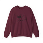 Hot & Hormonal Crewneck Sweatshirt | Perimenopause | 80s Baby Gym Wear