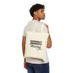 Hormonally Unhinged & Thriving Tote Bag | Canvas Grocery Bag | Perimenopause | Hormone Humour Bag | HMHC
