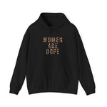 Women Are Dope Hoodie Leopard Print | Hoodie | Empowering Women Sweater | Girl Power Hoodie | Statement Hoodie Women | Gift for Her | HMHC