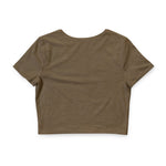 Hormonally Unhinged & Thriving Crop Tee | Perimenopause Shirt | Womens Fitted Crop Shirt | Cute Gym Outfit