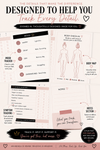 Perimenopause Hormone & Cycle Tracker | Printable Hormone & Period Journal