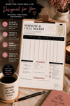 Perimenopause Hormone & Cycle Tracker | Printable Hormone & Period Journal